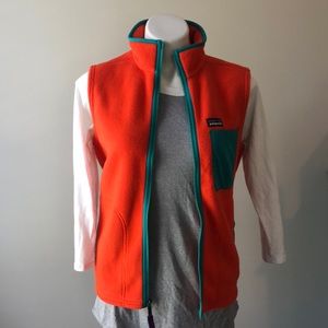 Patagonia Mens XS orange vest